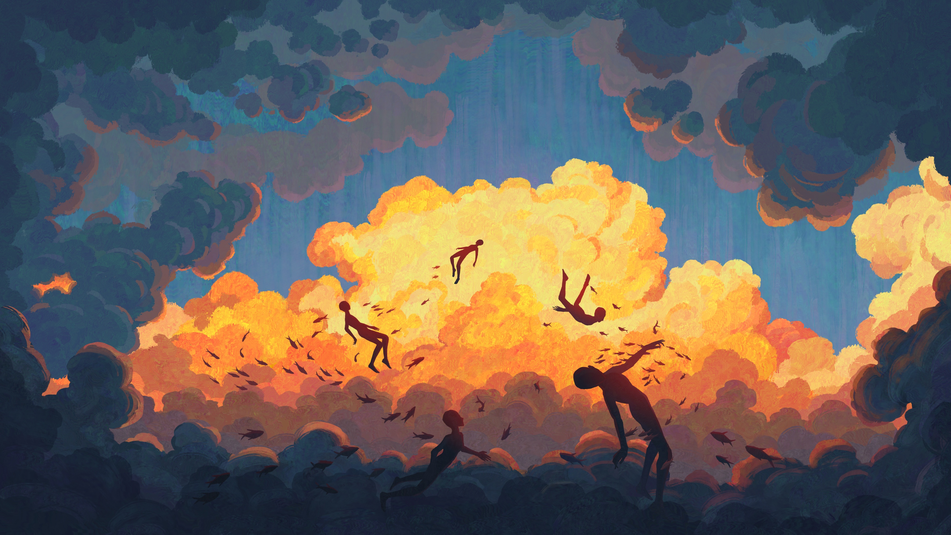 Desktop background image of the blog